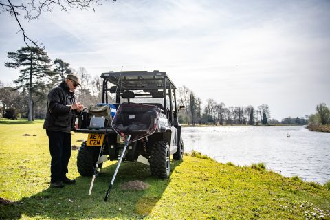 Electric SSV at Euston Estate lakes