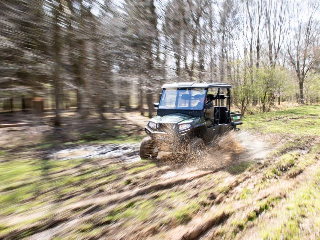 The Beast powerful all-terrain electric utility task vehicle