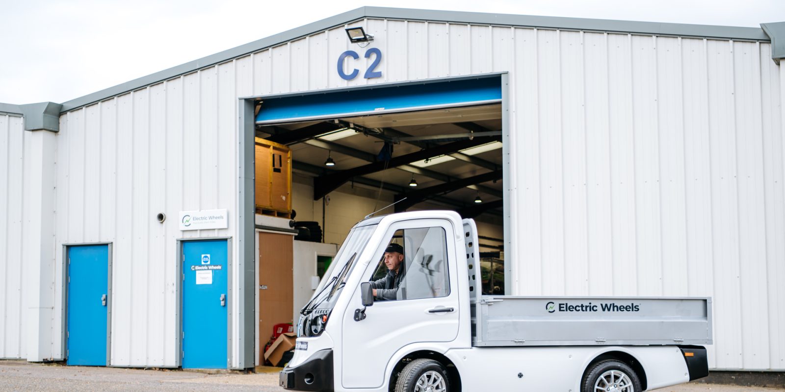 The Cenntro electric truck for facilities management