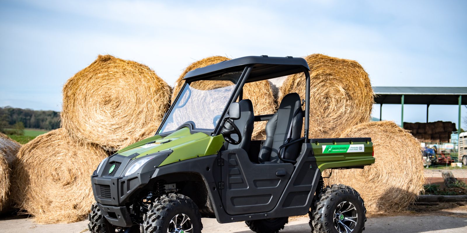 The Nipper UTV 4×4 electric UTV farm vehicle