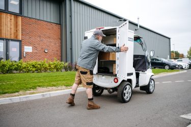 The Paxster electric last mile delivery van
