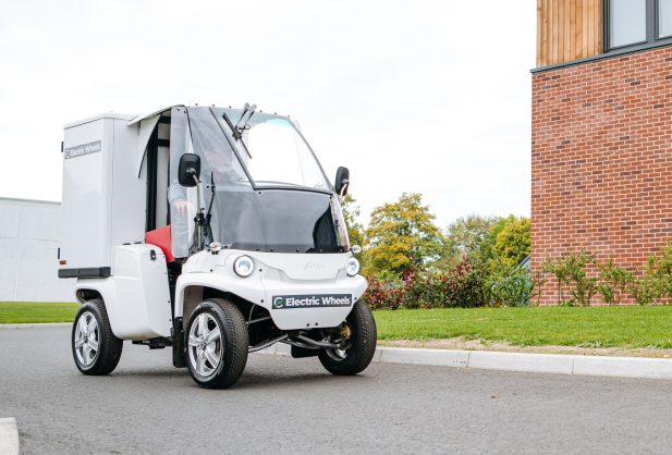 The Paxster electric road legal last mile delivery