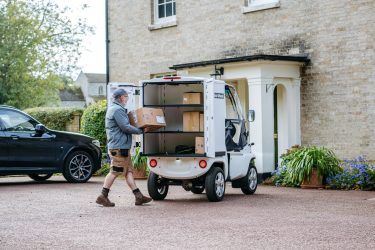 The Paxster electric small cargo delivery van