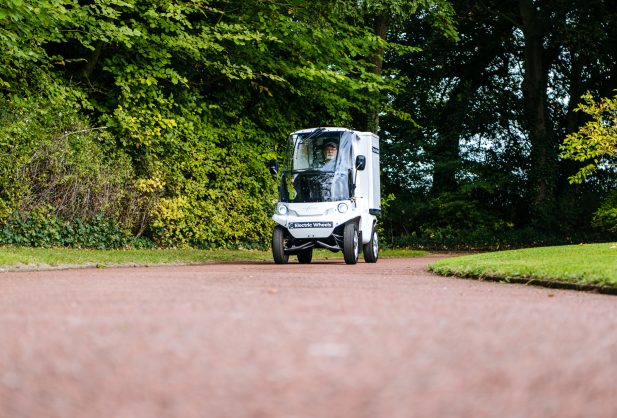 The Paxster road legal electric last mile delivery