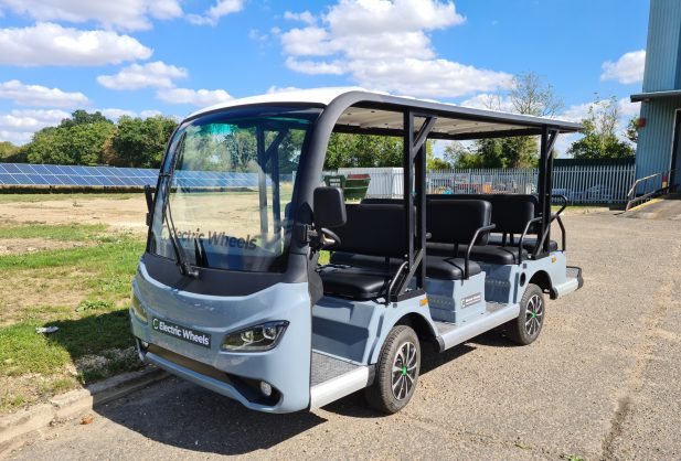 The Rider 11 seater electric bus