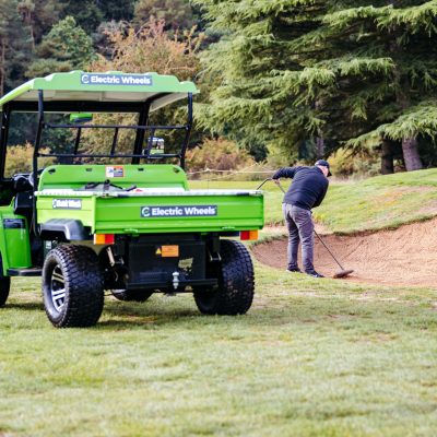 The Turfer 2wd electric golf buggy