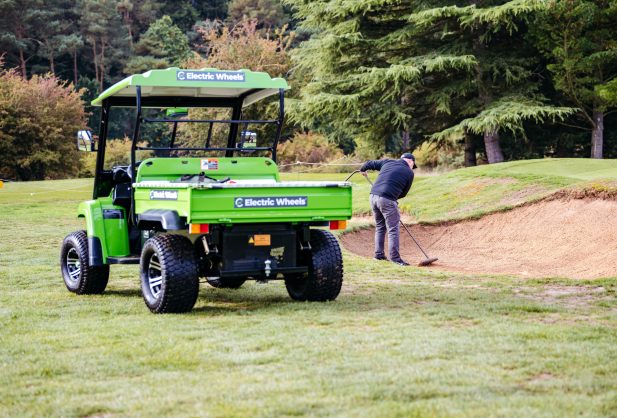 The Turfer 2wd electric golf buggy