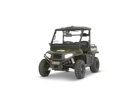 The HiSun Sector 5kW UTV front view