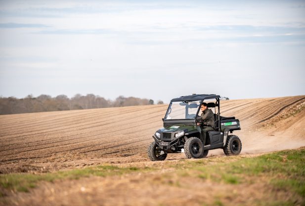 The HiSun electric UTV off-roader