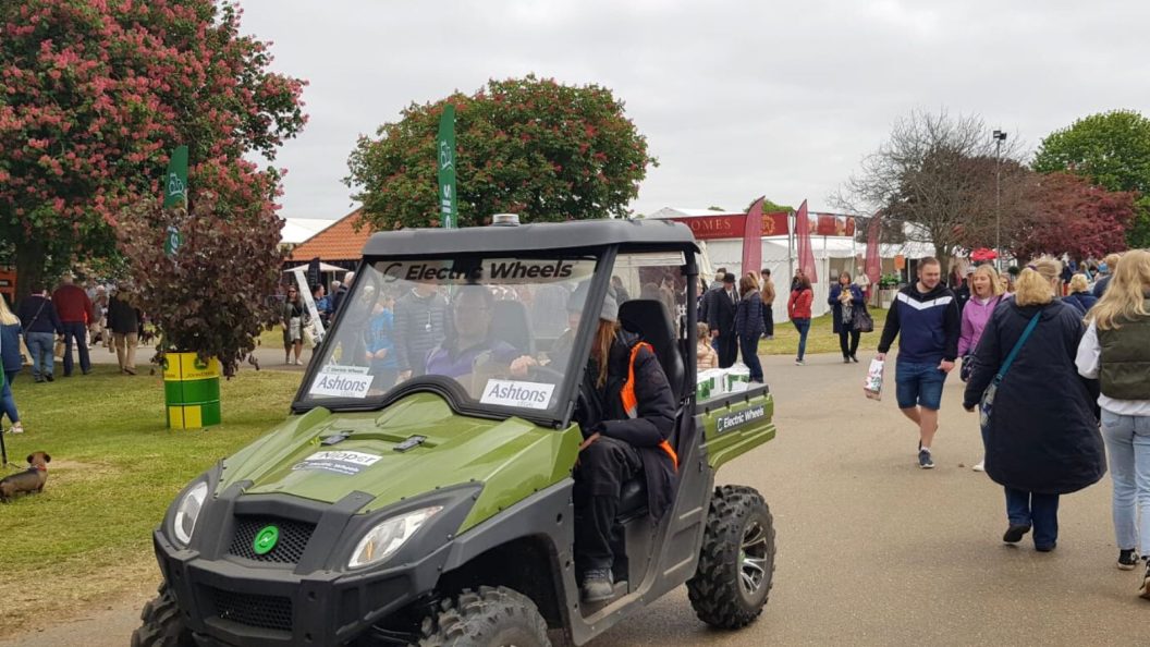 Electric buggy event hire
