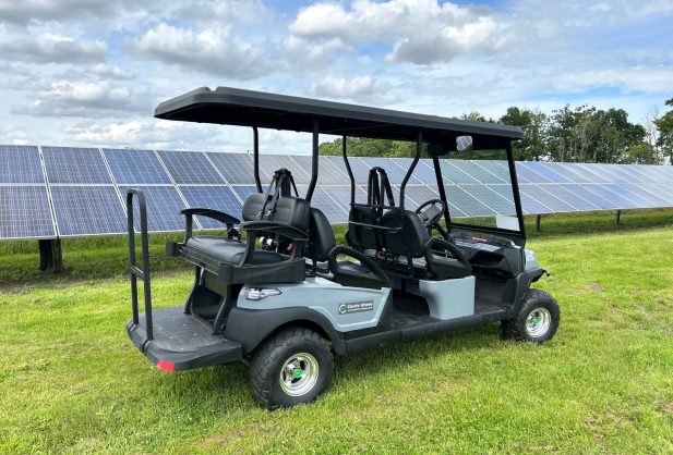 The rider 6 electric golf buggy